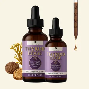 Thyroid Support Drops – Herbal Iodine Formula for Energy, Balance & Wellness | Fast Absorbing