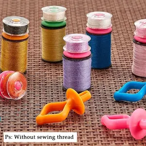 Sewing Thread Spool Clamp, 1 Count Sewing Machine Tube Clamp, Quilting and Sewing Thread Tube Clamp, Storage Needle Thread Prevent Thread Tail From Loosening