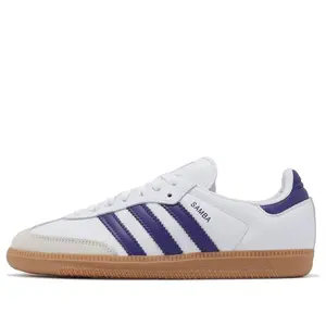 (WMNS) adidas Samba OG 'White Energy Ink Gum' IF6514