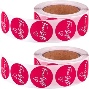 1000 count Customer Appreciation Stickers Small Business Sticker Self-Adhesive Present Stickers Shopping Round Labels for Packaging Orders Mailing Envelopes Postcards Wedding Party Wrap Tags