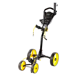 Callaway Golf Trek Compact Push Cart in Black
