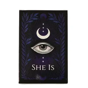 She Is Heart Healing Oracle Cards Set, 52 Mindfulness Meditation Cards, Divination Game for Anxiety Relief, Relaxing Tabletop Card Games