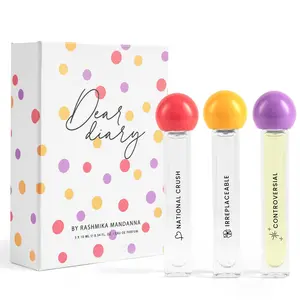Dear Diary The Lollipop Set - Perfumes for Women - Mini Perfumes for Women - Travel Size Gift Set with Notes of Mandarin, Lychee, and Bergamot - 3 Pc
