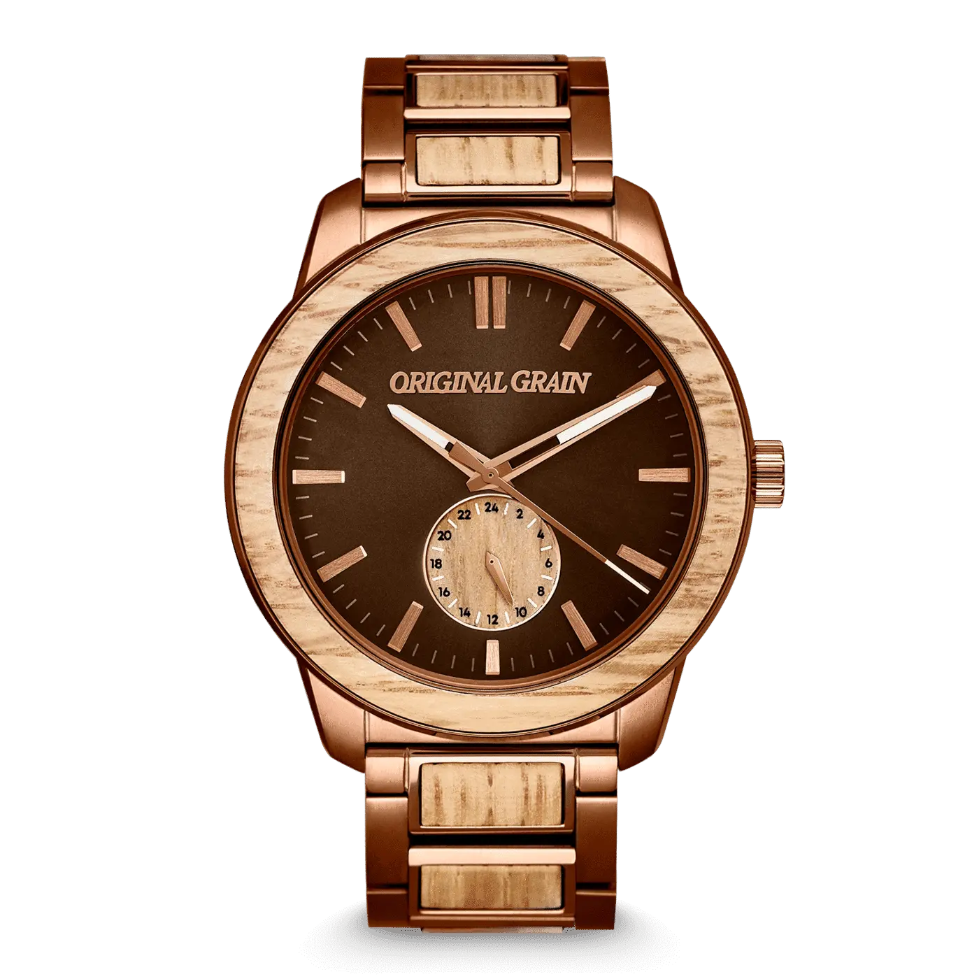 Whiskey Espresso Barrel 46mm - Men's Watch