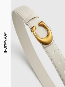 Women's Casual Letter Pattern Belt, Stylish Accessory for Everyday Wear, Perfect for Enhancing Your, Comfortable and Trendy Design