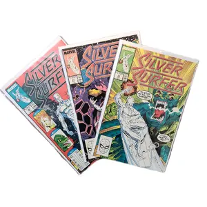 Silver Surfer comic book lot of 3 books