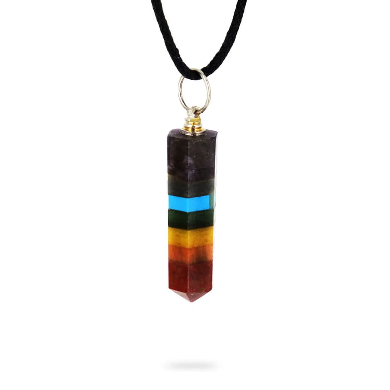 AYANA Chakra Necklace for Energy Alignment, Balance & Inner Harmony – 7 Crystal Healing Pendant for All Chakras, Ideal Spiritual Gift for Daily Wellness, Yoga & Meditation