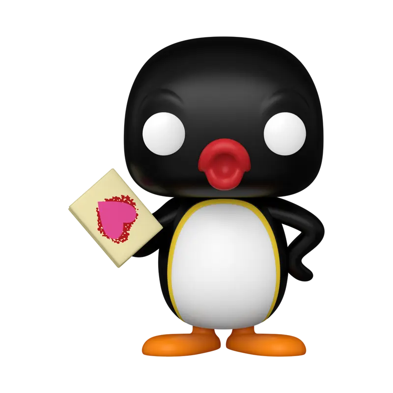 Funko Pop! Pingu #1958 Pingu with Card (SDCC 2025 Con Sticker) Vinyl Figure