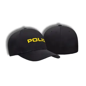 [POLICE] Flexfit Delta® Cap [BLK/GLD]