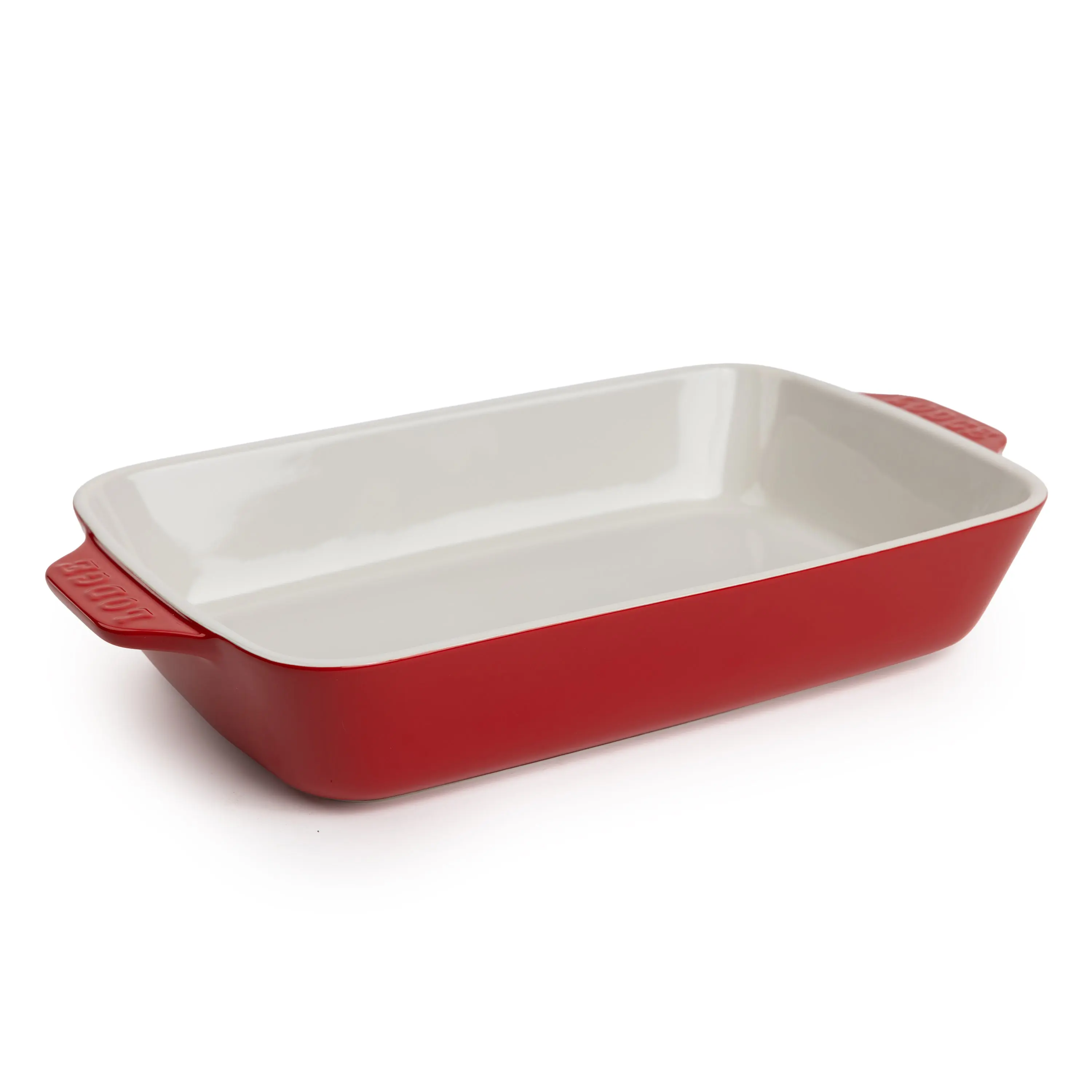 13x9 in Large Stoneware Bakeware Casserole Dish - Enamel Porcelain Ceramic, Food-Safe Baking Dish for Cooking, Hosting