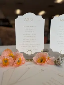 Seating Chart PRINTED -  Style 40