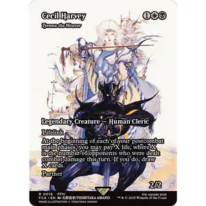 Cecil Harvey - Tymna the Weaver (Showcase) (FCA-018) - FINAL FANTASY: Through the Ages / Cecil Harvey (Borderless)
