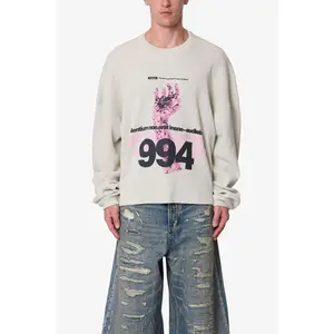 mnml Zombie Hand Thermal Shirt - Grey