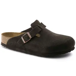 Birkenstock Boston Clog Soft Footbed in Suede Leather Unisex