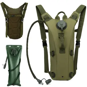 3L Hydration Backpack with Water Bladder, Lightweight Breathable Adjustable Hydration Vest Bag, Outdoor Sports Pack for Running Hiking Cycling Marathon Camping
