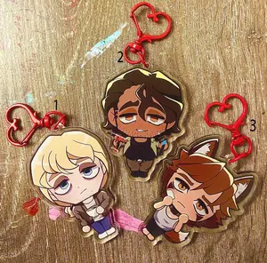 YKMET/BTD Strade, Ren, and Lawrence keychains