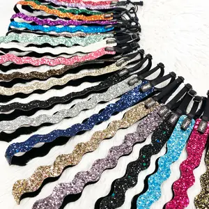 Hipsy Wave Bling Glitter Non Slip Adjustable Sport Headband