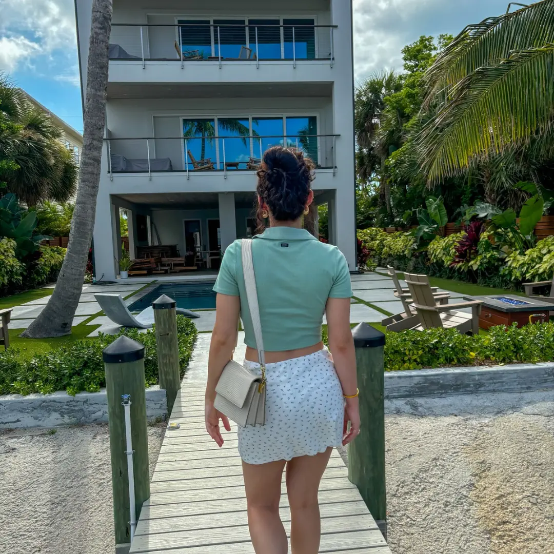 RVCA Reform Skirt Smocked Mini Skirt - Whisper White
