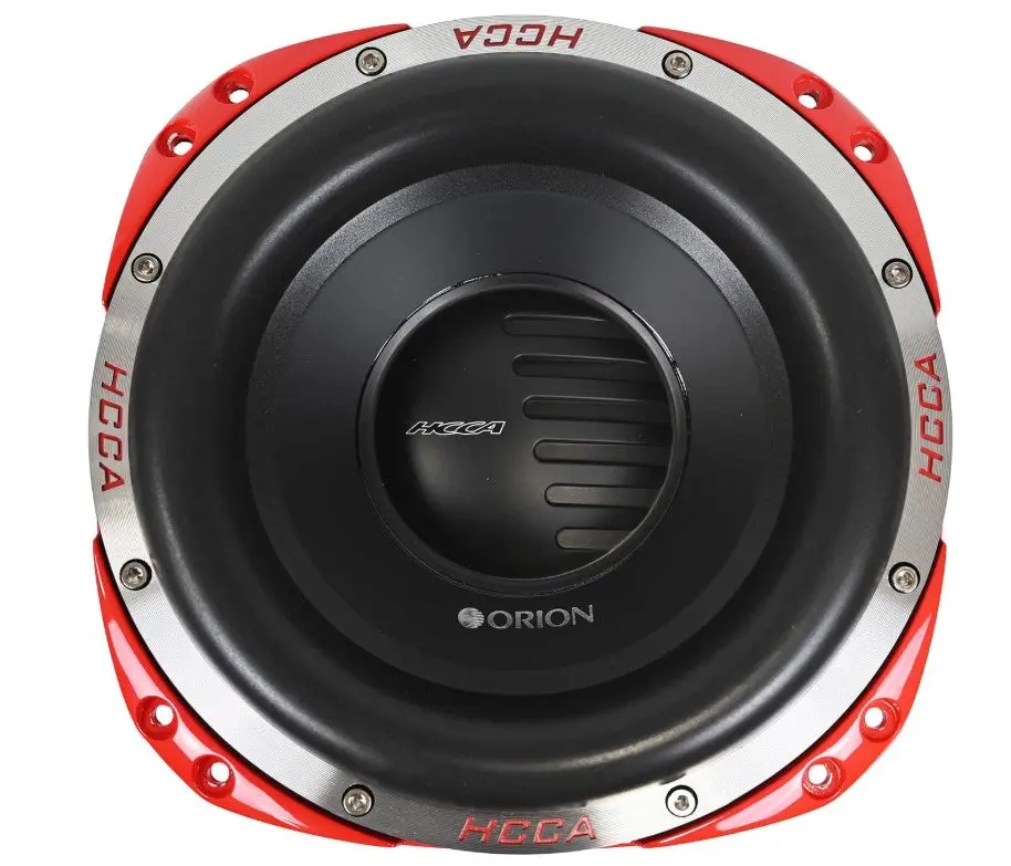 New Orion HCCA802 Custom 8 in Car Audio Subwoofers - DVC Dual 2-Ohm High-Performance Unit, High Excursion, 1500W RMS, 4500W Peak, Deep Hard-Hitting Bass Response, Extreme Bass Output, Flexible Wiring for Car Audio Installation