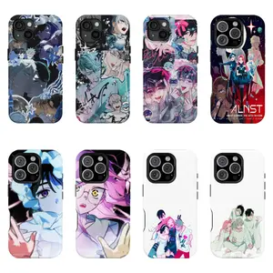 Anime A-Alien Stage Double-layer durable phone Cases For iPhone 17 16 15 14 13 12 Promax Pro Plus, hard shell protection ,Unique design,best Gift