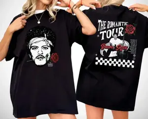 Bruno 2026 Romantic Tour Shirt, Front Back Romantic Tour Dates Shirt