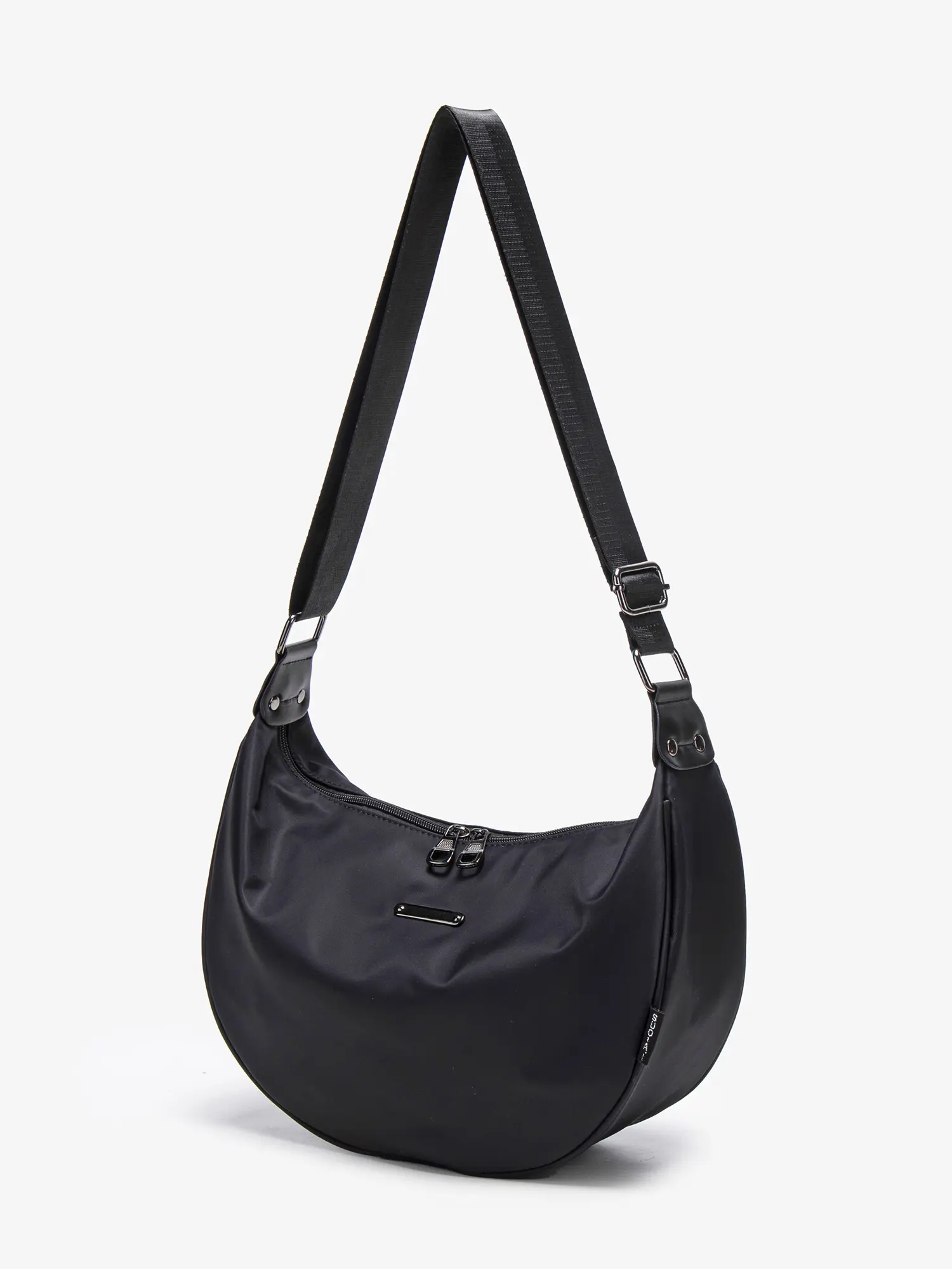Minimalist wandering bag, unisex shoulder bag, half moon shaped handbag, semi-circular shoulder bag, moon bag design, waterproof perfect Mother's Day gift, fashionable and practical daily use handbag