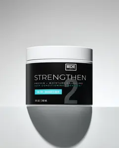[MICHE] Protein + Moisture Balancing Deep Conditioner | Strengthen damaged hair strands | Colored treated or Straight hair - Miche Beauty