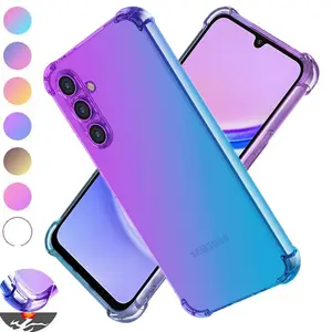 Shockproof TPU Case for Samsung Galaxy A17 A07 A06 A16 5G A26 A36 A56 A25 A15 A25 A35 A55 5G A54 Protective Cover Fundas Coque