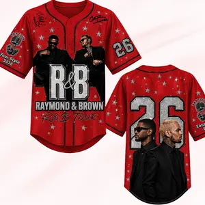 [X-26] The R&B Music Art 2026 Raymond&Brown Music Art 2026 | Over Sublimation Print Breathable Mesh Construction Streetwear-Fit
