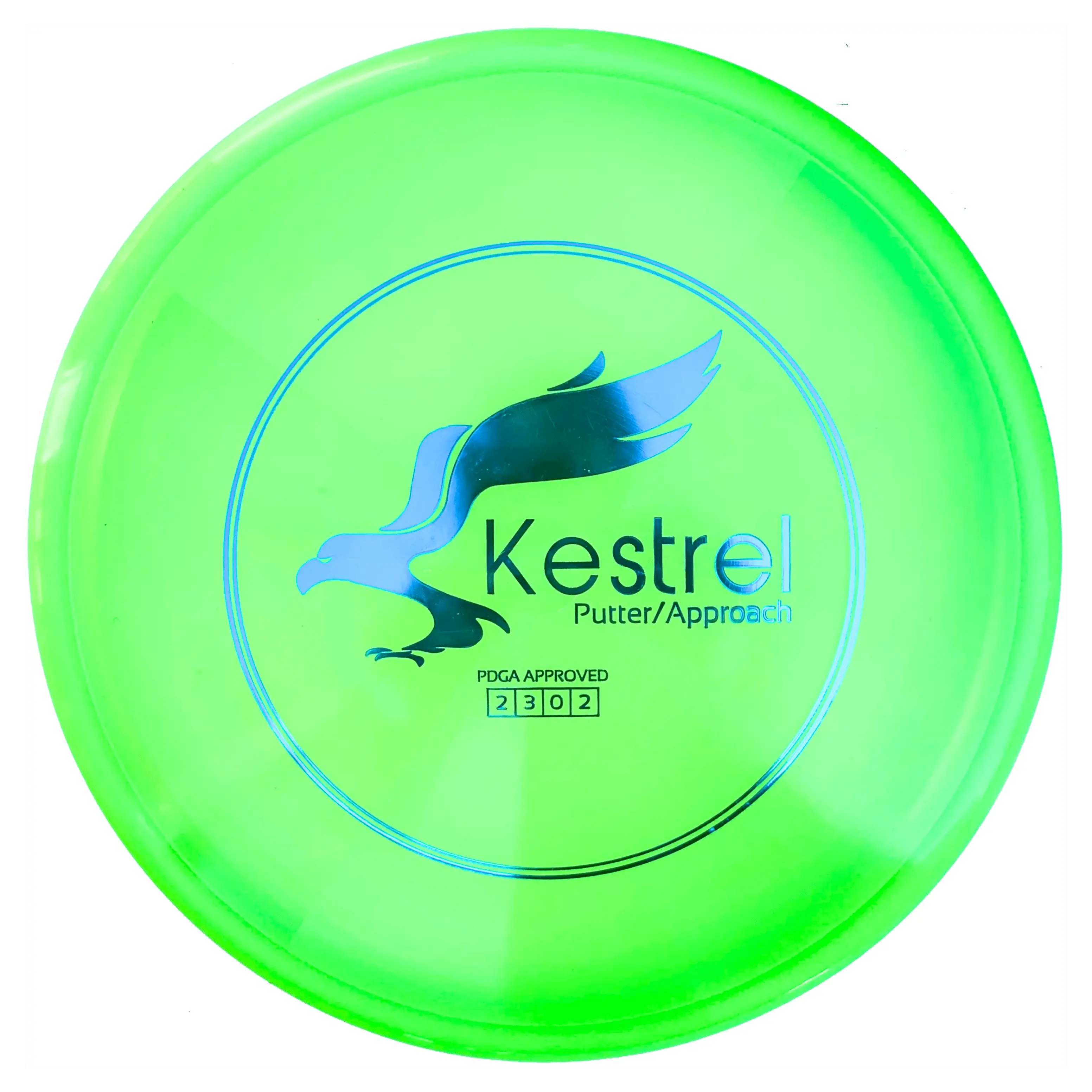 Putt and Approach Disc Golf Putter, Beadless Design in Durable Premium Plastic for Versatile Performance, Ideal for New Players, 175g, All Skill Levels, Beginner-Friendly, Kestrel Premium Plastic