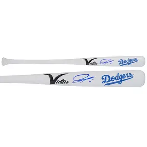 Roki Sasaki Los Angeles Dodgers Autographed Victus Team ID Mini Bat - Fanatics Authentic Certified
