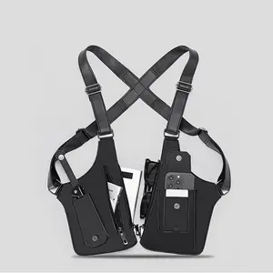 Unisex Adjustable Underarm Shoulder Bag, Anti-Theft Hidden Storage, PU Leather, Ideal for Christmas, Best Holiday Gift, Versatile Shoulder Bag