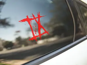 Ice Nine Kills IX Logo Vinyl Decal For Car Windows, Laptop Sticker, Bumper Sticker