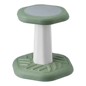 【fathersdaygift】VEVOR Kids Wobble Chair Active Chair  with Sponge Cushion, Wobble Stool Improves Focus, Posture and Calm Children, Ideal for Schools and Preschools, Age 3-7, Green, Foam, Fun Furniture