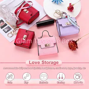 3PCS Dreamy mini bag,Perfect for storing small lipsticks, keys,loose change,and coins.Stylish and trendy, ideal for young people,and perfect for both home organization. Fashionable Handbag Floral Embossed Handbag