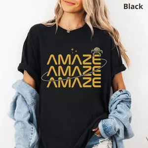 Comfort Colors Amaze Amaze Amaze T Shirt, Sci Fi Men Tee, Funny Space Quote Shirt, Book Lovers Gifts, Unisex Casual Graphic Tee