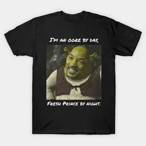 Funny Shrek meme tshirt- Ogre (Unisex Heavy Cotton Tee)