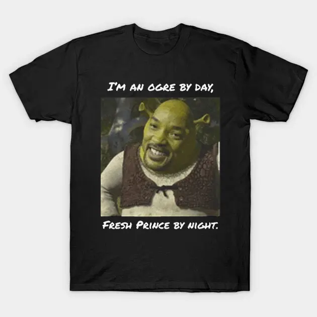 Funny Shrek meme tshirt- Ogre (Unisex Heavy Cotton Tee)