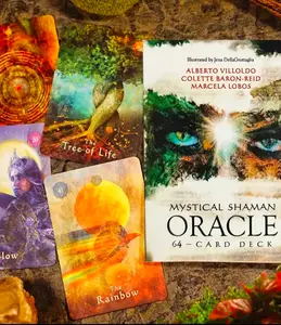 Mystical Shaman Oracle - 64 Card Deck for Spiritual Guidance