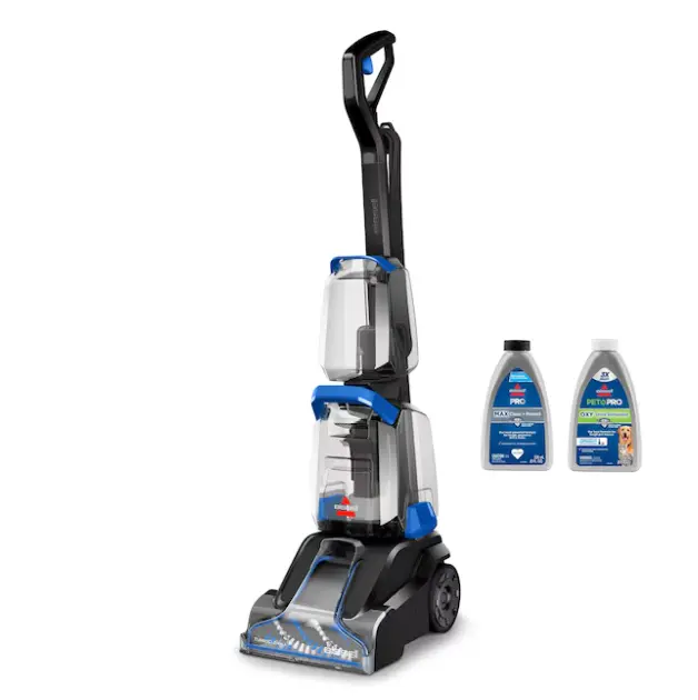BISSELL TurboClean Upright Carpet Cleaner, Lightweight Deep Carpet Cleaning Machine with Powerful Suction, Carpet Shampooer for Pet Stains, Dirt and Spills, Multi-Surface Cleaner for Carpets, Rugs and Upholstery