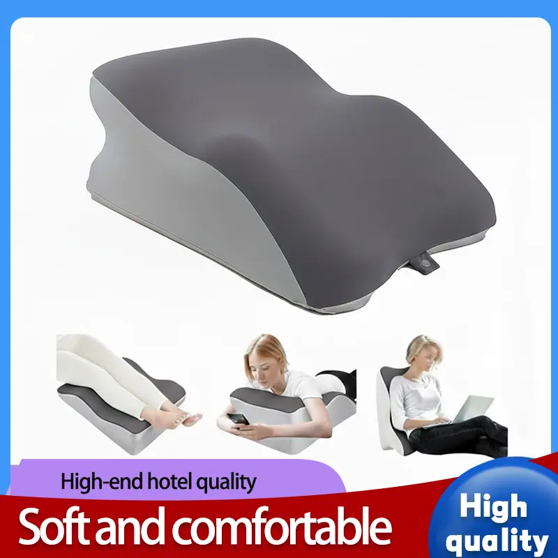The Ultimate Prone & Leg Elevation Wedge - High-Density Support Pillow - "Numb-Free" Recovery Wedge for Stomach Sleepers & Lounging