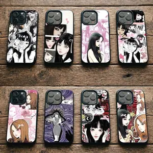 creepy anime style Phone Cover for iPhone 17 Samsung S26 Pixel 10