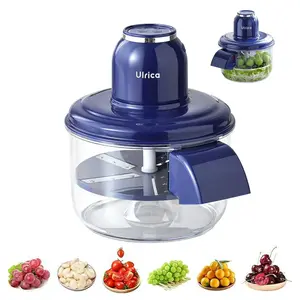 ULRICA lectric Peeler for Garlic, Grape, Cherry Tomato - Portable Rechargeable Kitchen Peeler Machine with 1300mAh Battery, Easy to Use & Clean