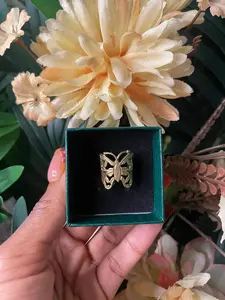 Butterfly brass ring ✨