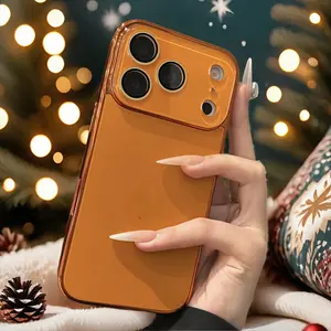 Electroplated Shockproof Phone Case for iPhone 17 Pro Max | Anti-Fall, Original Color, with Full Camera Lens Protection for iPhone 12 13 14 15 16 Pro Max Cover