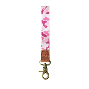 Pink Localflage Wrist Lanyard