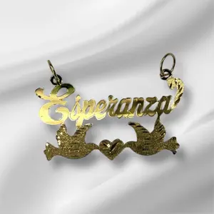 Personalizamos tu nombre en oro 14k