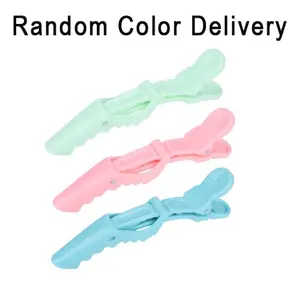 【Not for Sale】WX-07305 Alligator Styling Sectioning Hair Clips（1 PCS Random Color Delivery） Claw Grip