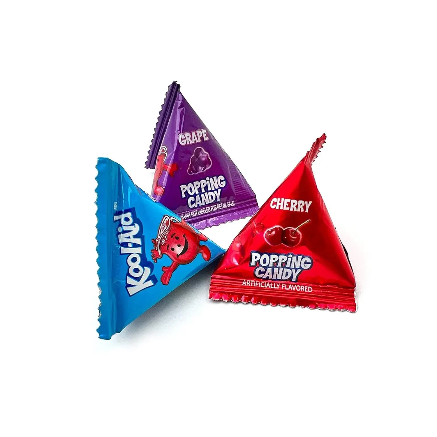 Kool-Aid Popping Candy Assorted Fruit Flavors, 40 Count Bag