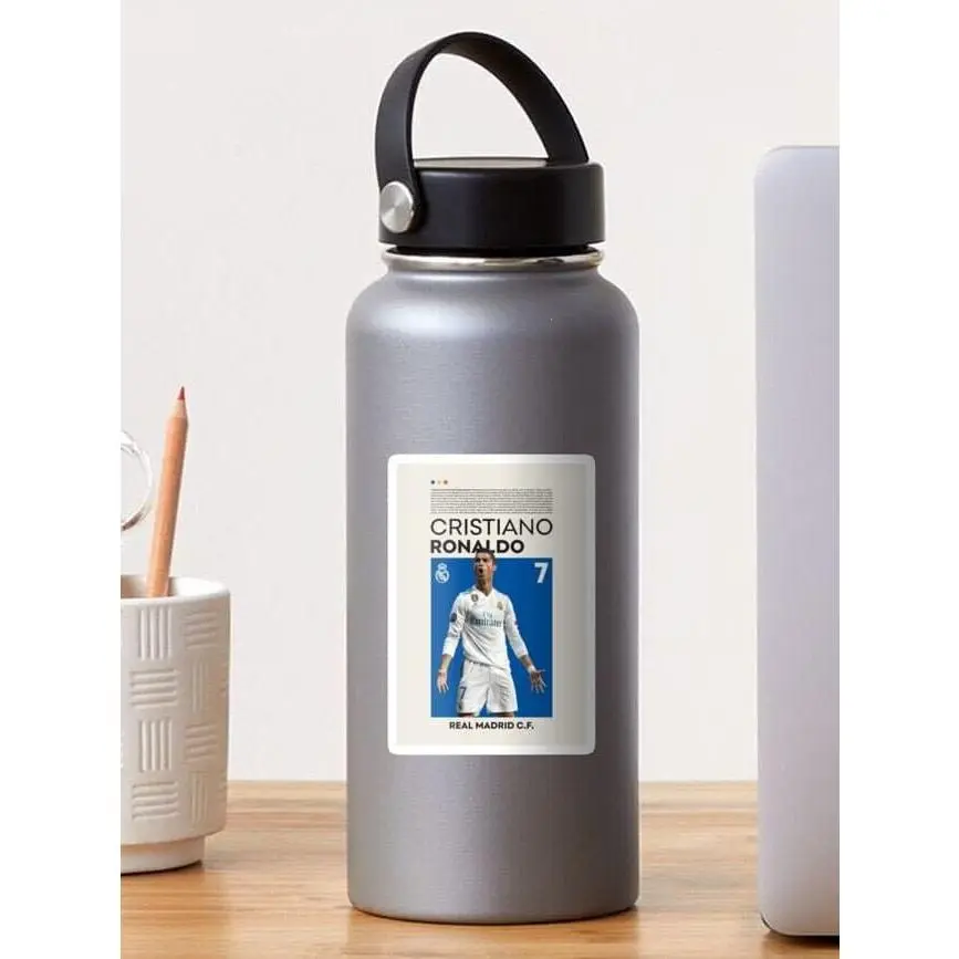 Classic Cristiano Ronaldo Safe Decals, Home Decor Stickers for Home Supplies